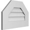 Ekena Millwork Octagonal Top Surface Mount PVC Gable Vent w/ 3-1/2"W x 1"P Standard Frame, 20"W x 14"H GVPOT20X1401SN - alternate 5